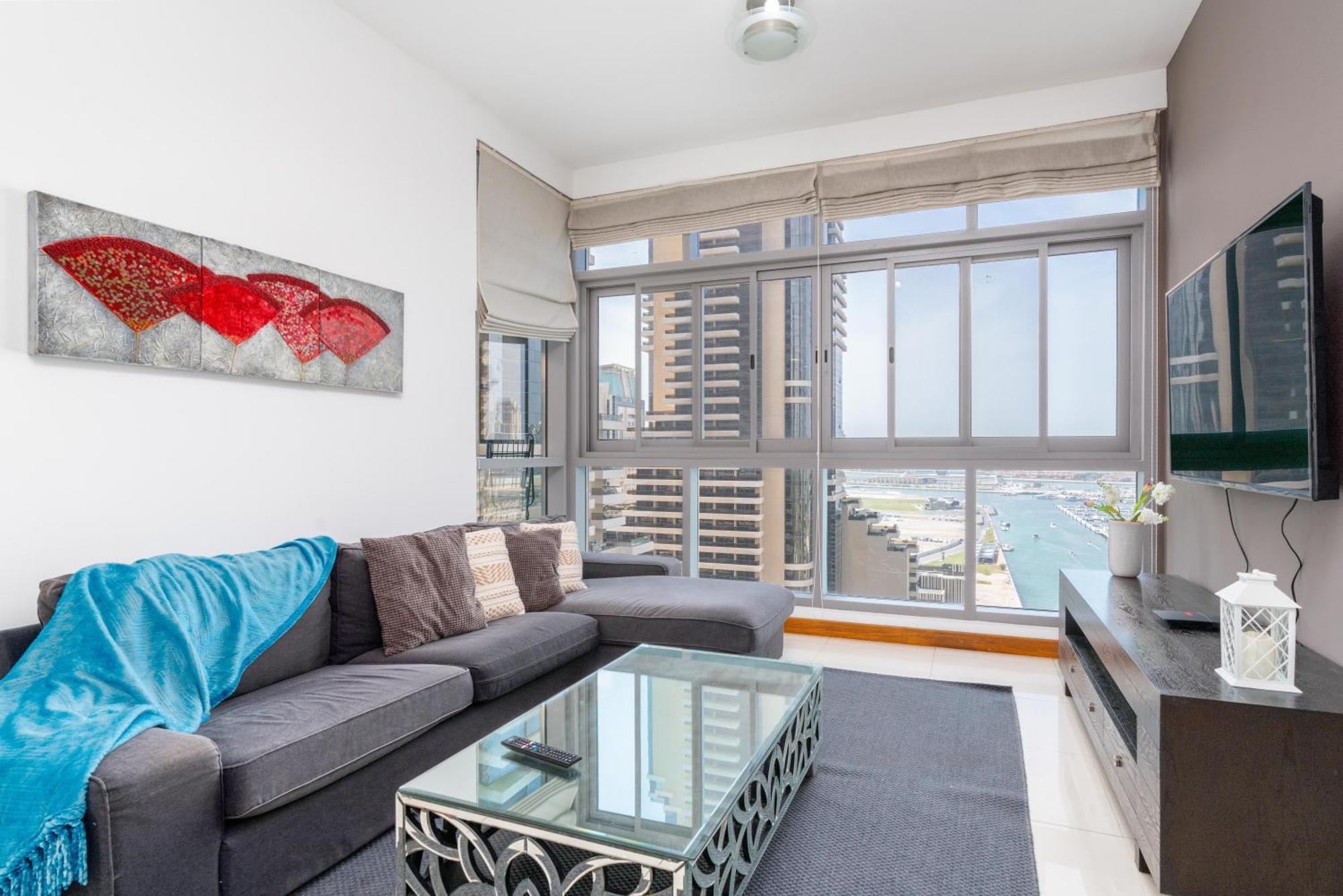 Vacay Lettings -2 Bed Iris Blue Dubai Marina公寓 外观 照片