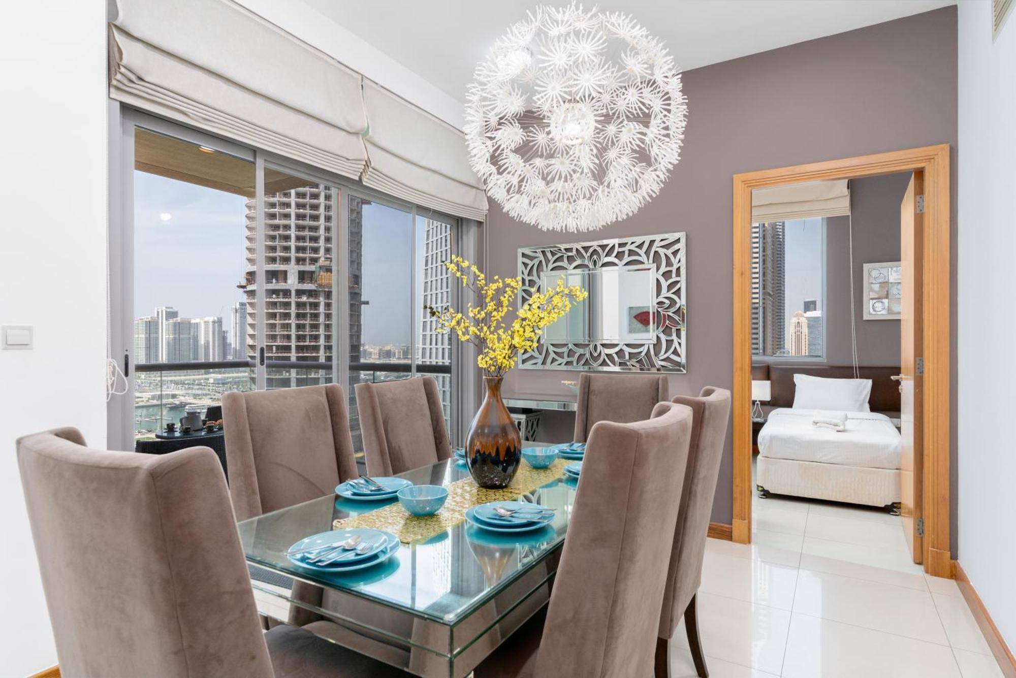 Vacay Lettings -2 Bed Iris Blue Dubai Marina公寓 外观 照片